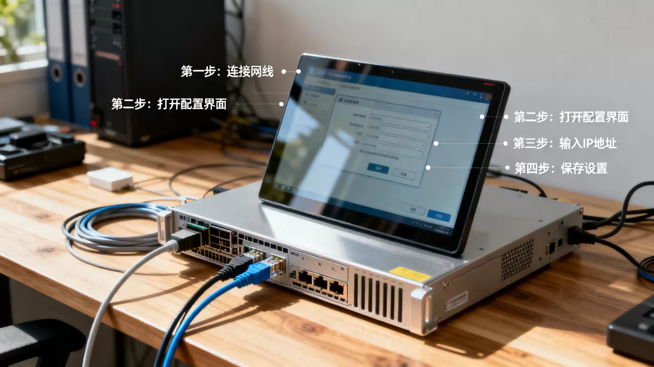 服务器第一次开机怎么配置IP?,详细步骤有哪些 服务器第一次开机怎么配置IP?,详细步骤有哪些