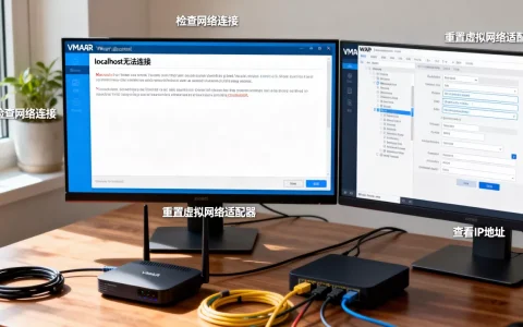 虚拟机终端显示localhost无法连接怎么办？VMware网络配置故障排查方法