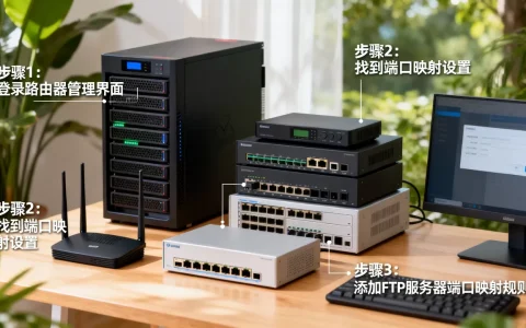 局域网内FTP服务器如何访问公网，怎么设置端口映射