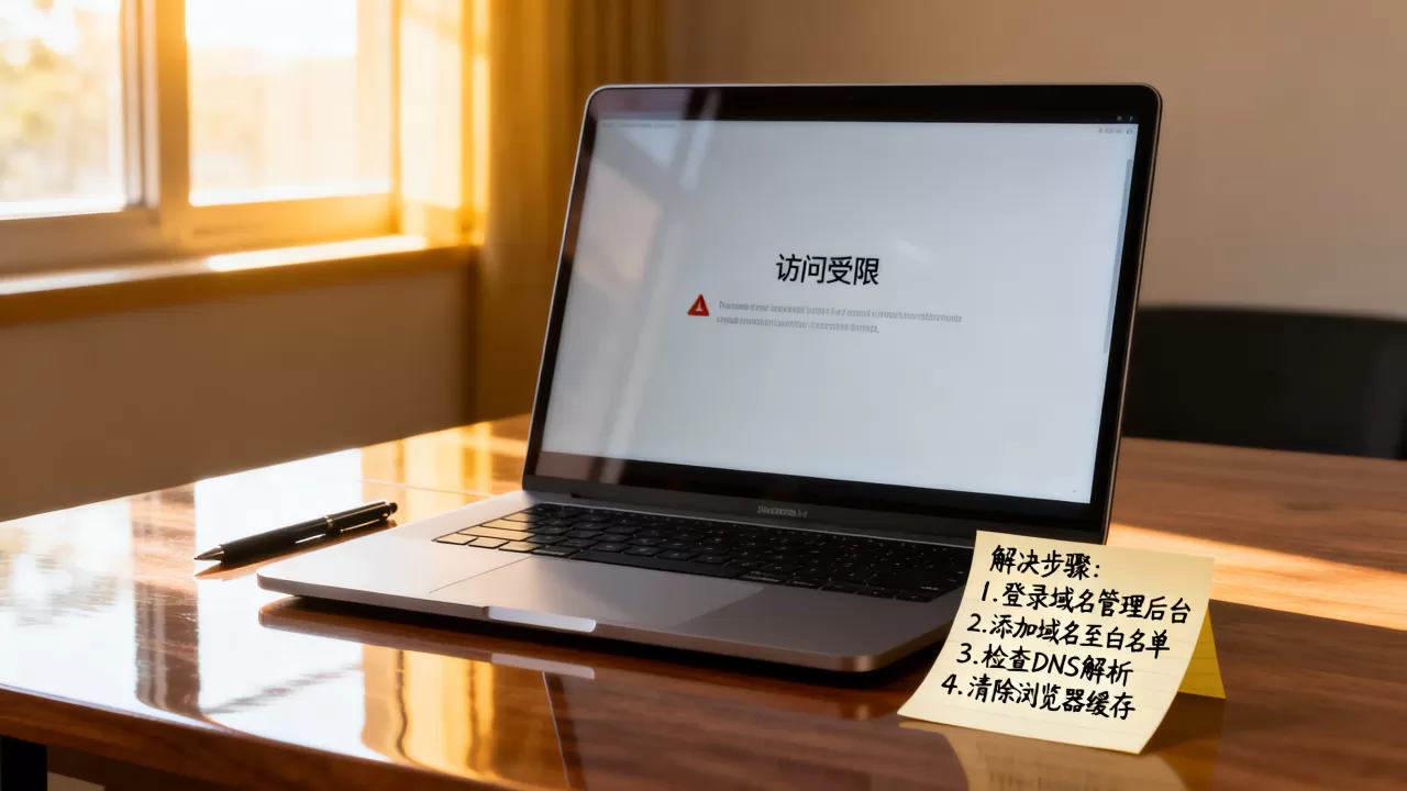 域名未加入白名单怎么办?如何解决访问受限问题,快速恢复网站正常访问 域名未加入白名单怎么办?如何解决访问受限问题,快速恢复网站正常访问