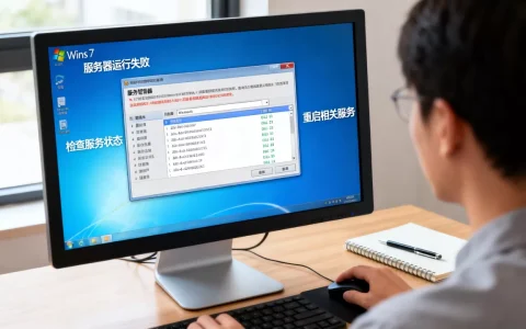 Win7开机提示服务器运行失败怎么办，怎么解决？
