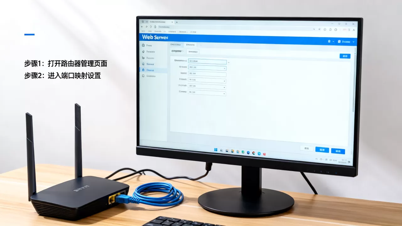 怎么查看电脑web服务器端口映射,端口映射怎么设置? 怎么查看电脑web服务器端口映射,端口映射怎么设置?