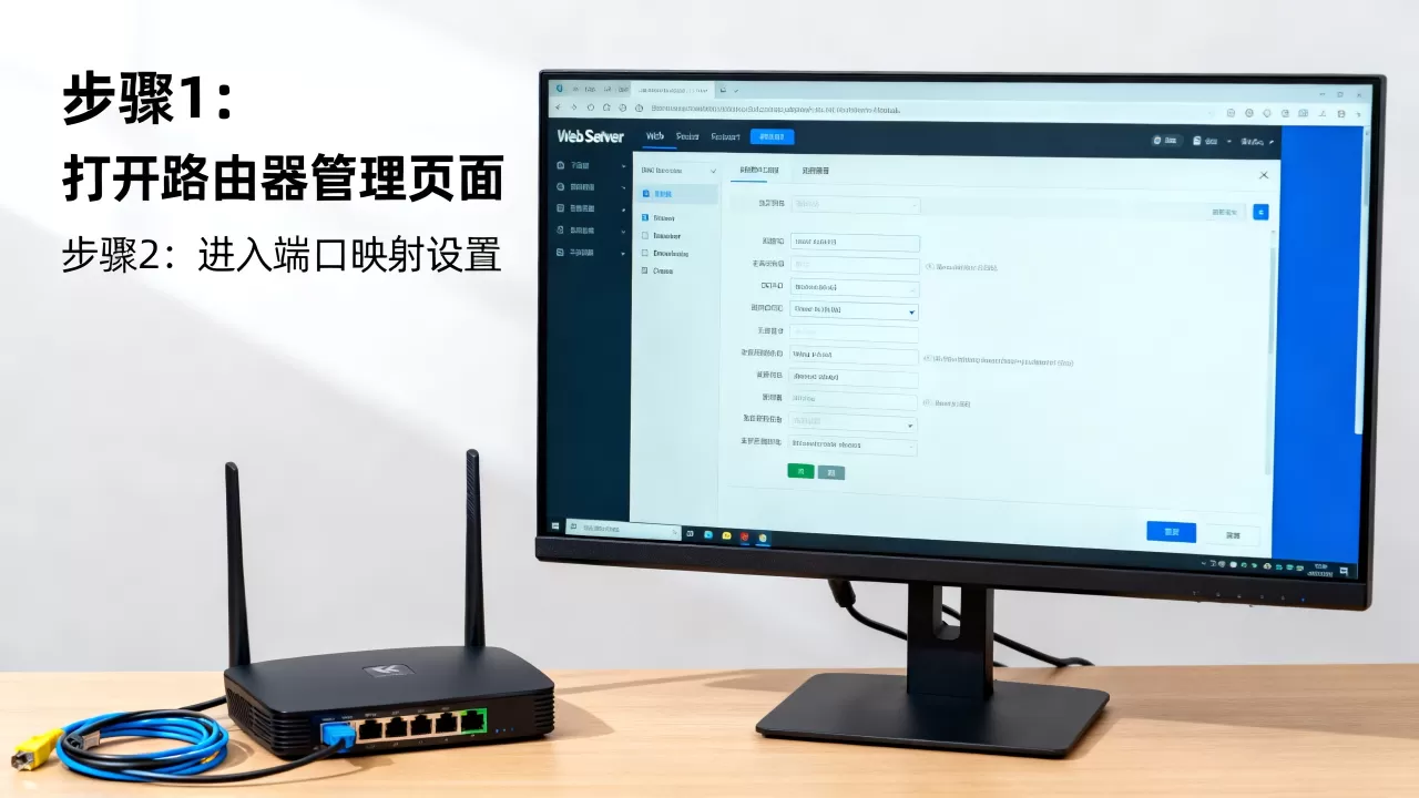 怎么查看电脑web服务器端口映射,端口映射怎么设置? 怎么查看电脑web服务器端口映射,端口映射怎么设置?