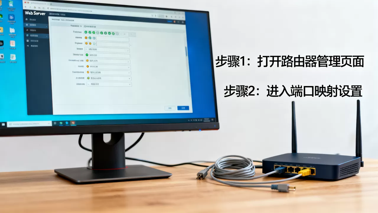 怎么查看电脑web服务器端口映射,端口映射怎么设置? 怎么查看电脑web服务器端口映射,端口映射怎么设置?