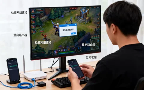 LOL老是提示服务器连接异常怎么办，英雄联盟掉线怎么解决？