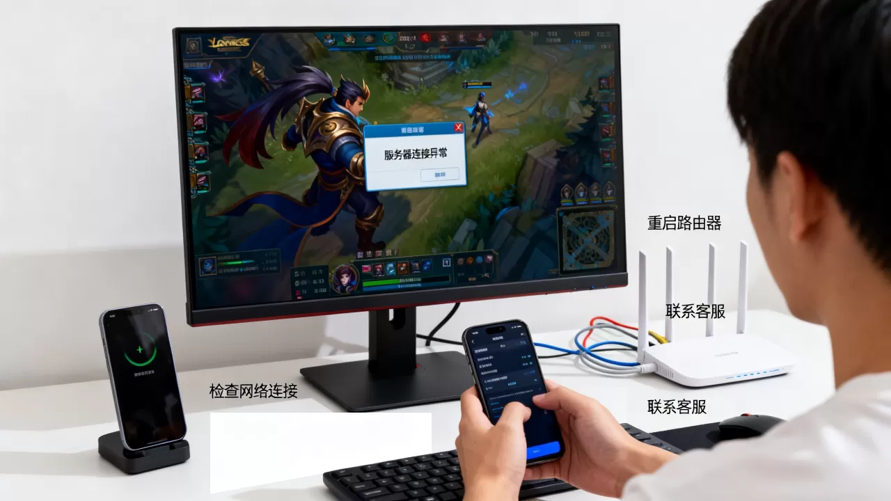 LOL老是提示服务器连接异常怎么办,英雄联盟掉线怎么解决? LOL老是提示服务器连接异常怎么办,英雄联盟掉线怎么解决?