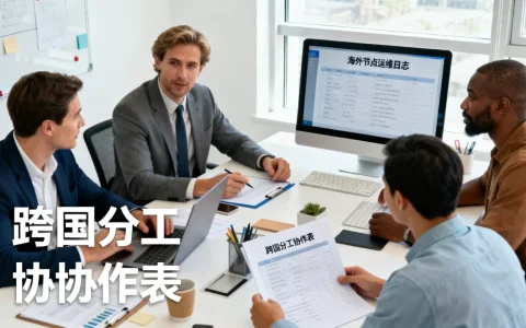 出海企业海外节点运维如何协作，跨国团队怎样分工？