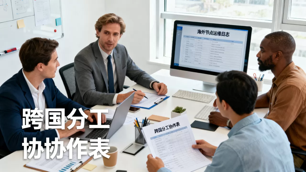 出海企业海外节点运维如何协作,跨国团队怎样分工? 出海企业海外节点运维如何协作,跨国团队怎样分工?