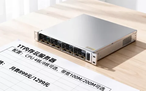 云服务器1T内存多少钱，配置价格表