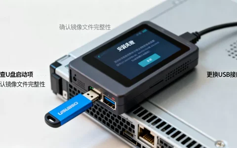U盘安装服务器系统失败怎么回事，解决方法有哪些？