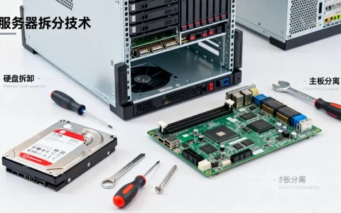 常见的服务器拆分技术有哪些，具体怎么实现
