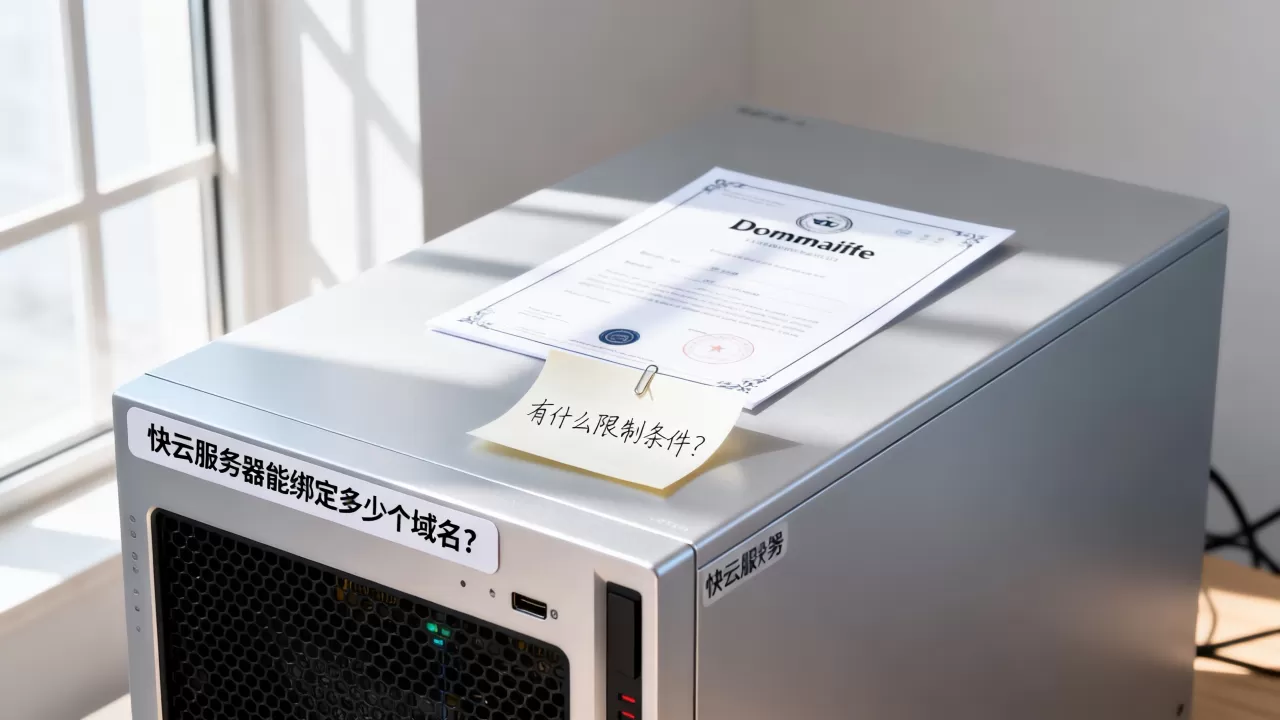 快云服务器能绑定多少个域名?,有什么限制条件? 快云服务器能绑定多少个域名?,有什么限制条件?