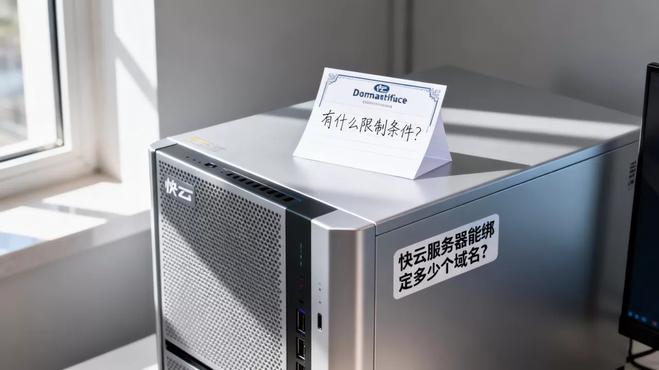快云服务器能绑定多少个域名?,有什么限制条件? 快云服务器能绑定多少个域名?,有什么限制条件?