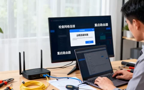 云服务器突然连不上怎么回事，远程连接失败怎么解决