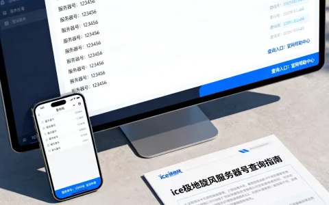 ice极地旋风服务器号是多少，在哪里查？