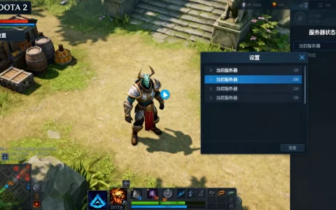 dota2怎么查看自己排到的服务器，在哪里看？