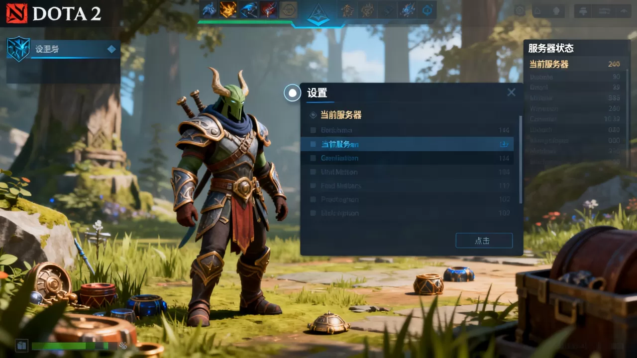 dota2怎么查看自己排到的服务器,在哪里看? dota2怎么查看自己排到的服务器,在哪里看?