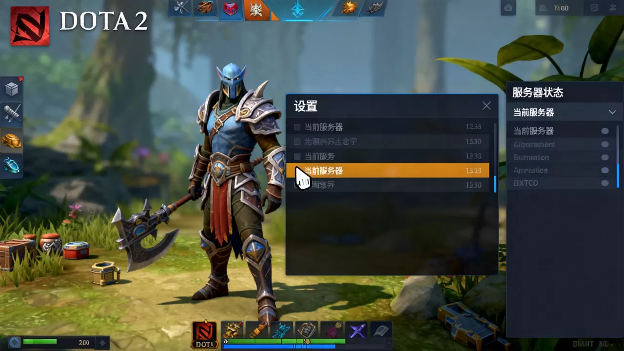 dota2怎么查看自己排到的服务器,在哪里看? dota2怎么查看自己排到的服务器,在哪里看?