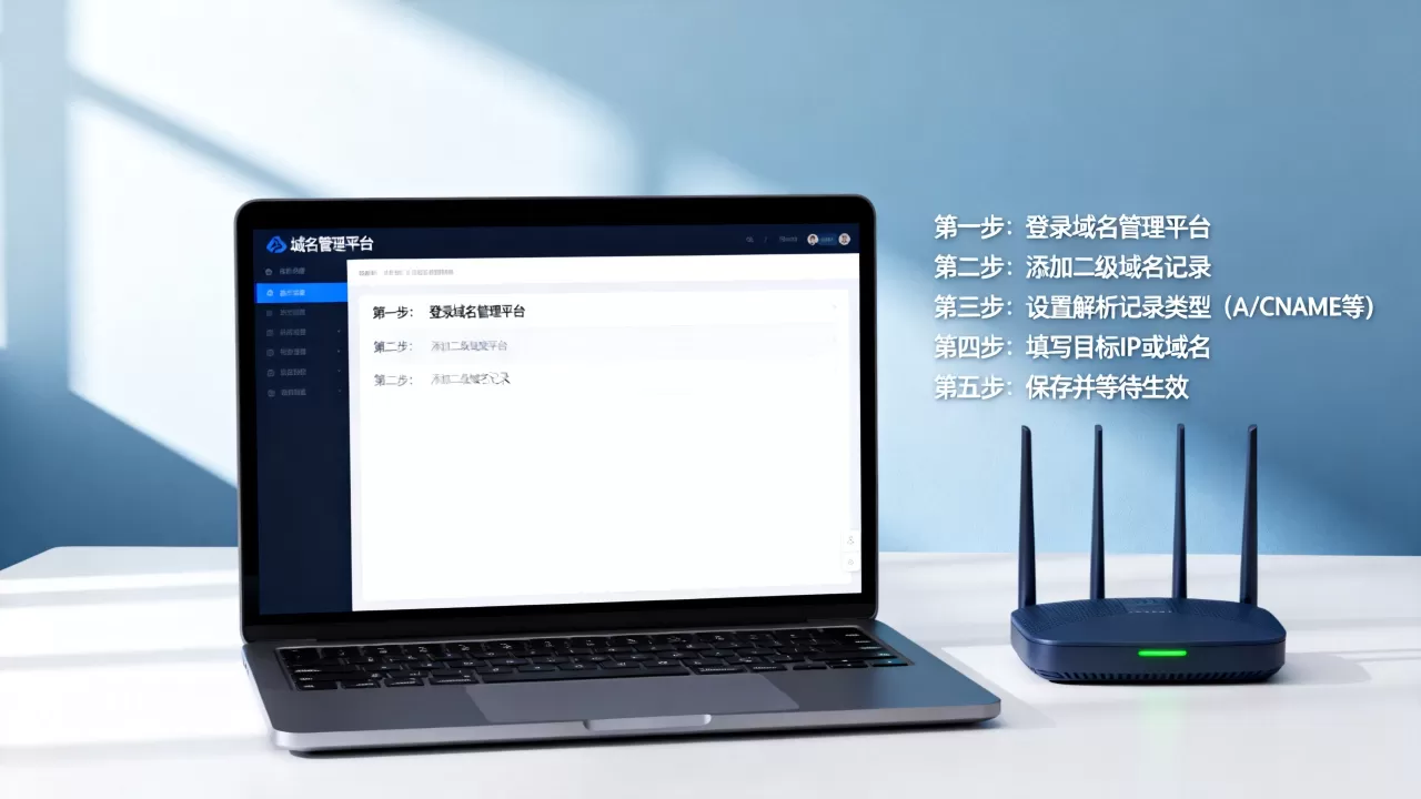 二级域名怎么设置解析?详细步骤是什么?,二级域名解析怎么设置? 二级域名怎么设置解析?详细步骤是什么?,二级域名解析怎么设置?