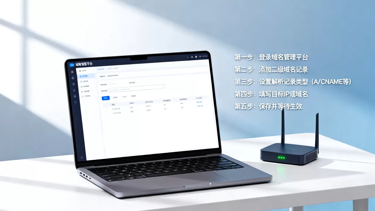 二级域名怎么设置解析?详细步骤是什么?,二级域名解析怎么设置? 二级域名怎么设置解析?详细步骤是什么?,二级域名解析怎么设置?