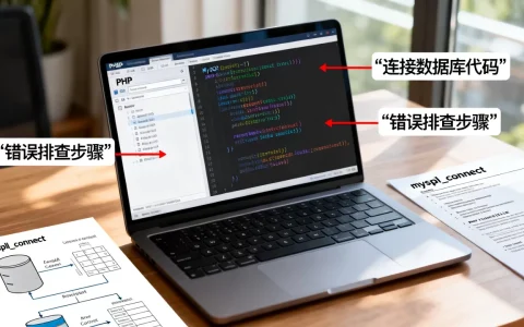 PHP如何用MySQL连接数据库，连接失败怎么办？