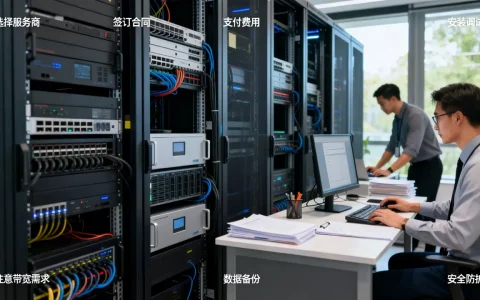 租服务器需要办理哪些手续，服务器租用流程及注意事项是什么？