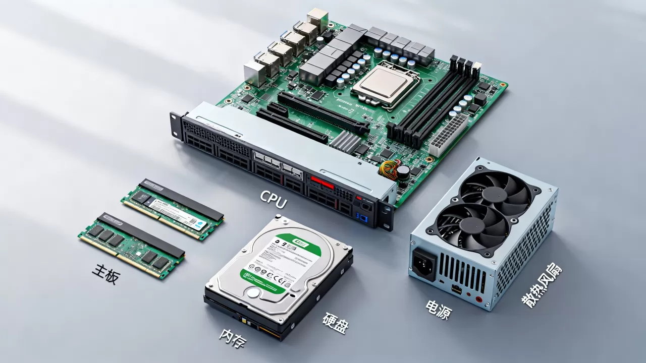 服务器都包括哪些配件,服务器配件清单有哪些? 服务器都包括哪些配件,服务器配件清单有哪些?