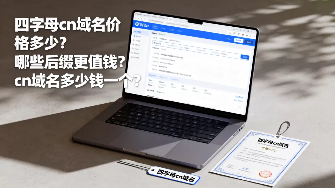四字母cn域名价格多少?哪些后缀更值钱,cn域名多少钱一个? 四字母cn域名价格多少?哪些后缀更值钱,cn域名多少钱一个?