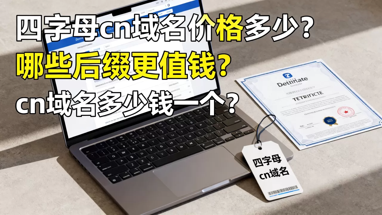 四字母cn域名价格多少?哪些后缀更值钱,cn域名多少钱一个? 四字母cn域名价格多少?哪些后缀更值钱,cn域名多少钱一个?