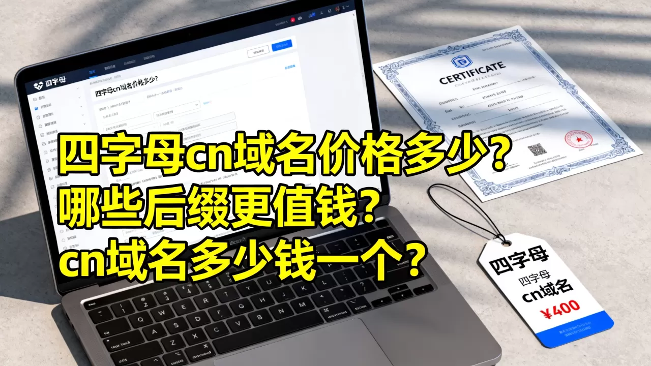 四字母cn域名价格多少?哪些后缀更值钱,cn域名多少钱一个? 四字母cn域名价格多少?哪些后缀更值钱,cn域名多少钱一个?
