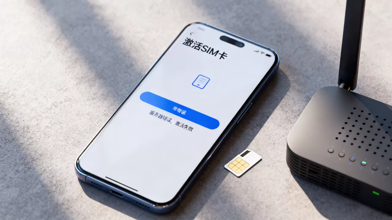 激活SIM卡服务器错误怎么办,为什么会出现激活失败? 激活SIM卡服务器错误怎么办,为什么会出现激活失败?