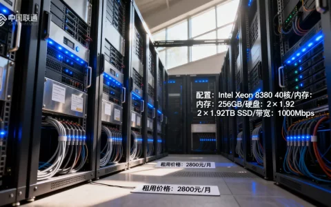 联通机房服务器有哪些配置，租用一个月多少钱？