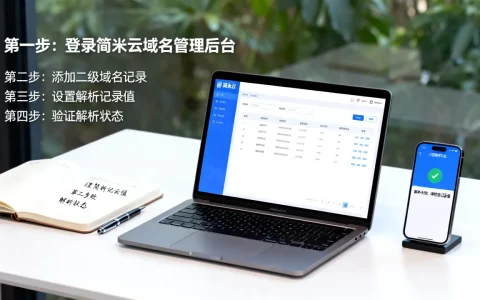 简米云怎么配置二级域名？解析步骤详解指南，域名解析失败怎么办？