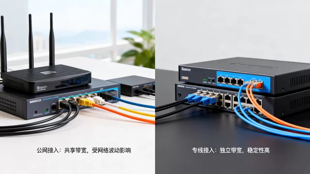海外节点公网和专线接入有什么区别,专线与公网哪个速度更快? 海外节点公网和专线接入有什么区别,专线与公网哪个速度更快?