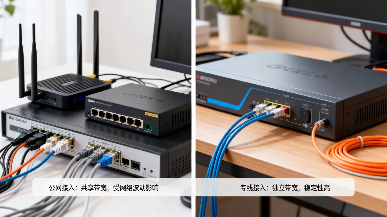 海外节点公网和专线接入有什么区别,专线与公网哪个速度更快? 海外节点公网和专线接入有什么区别,专线与公网哪个速度更快?