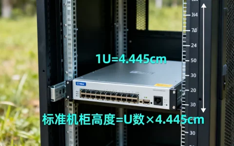服务器一般占多少U，机柜的高度如何计算？