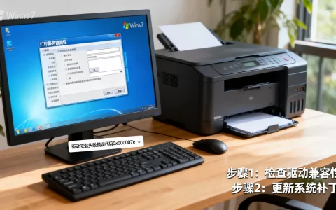 Win7打印服务器属性怎么替换,打印机驱动安装失败怎么办？