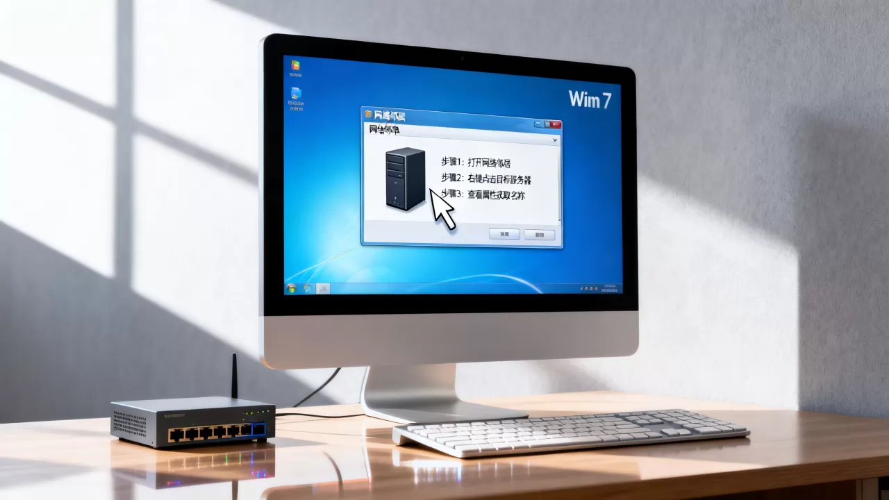 Win7怎么查看局域网服务器名,局域网服务器名称怎么查看? Win7怎么查看局域网服务器名,局域网服务器名称怎么查看?