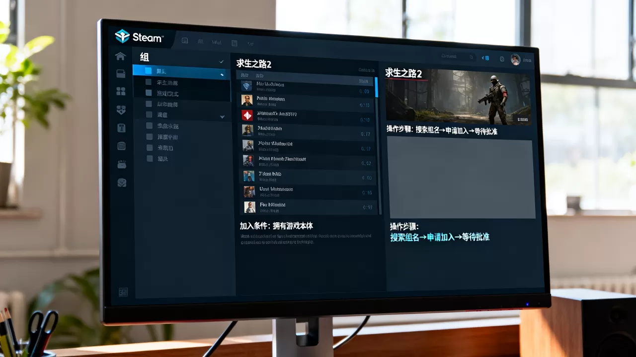 如何加入求生之路2的Steam组服务器?,需要什么条件? 如何加入求生之路2的Steam组服务器?,需要什么条件?