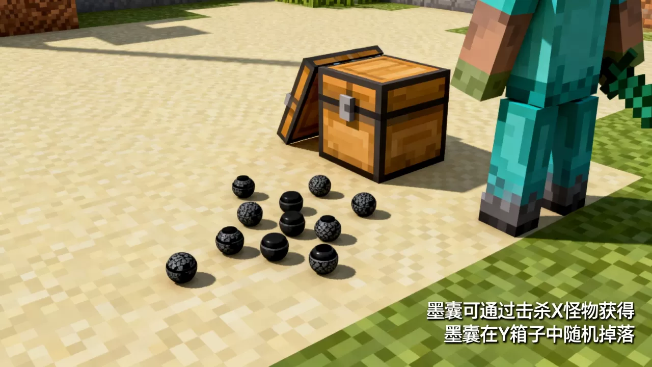 我的世界EC服务器密室杀手墨囊怎么获得,墨囊在哪掉落? 我的世界EC服务器密室杀手墨囊怎么获得,墨囊在哪掉落?