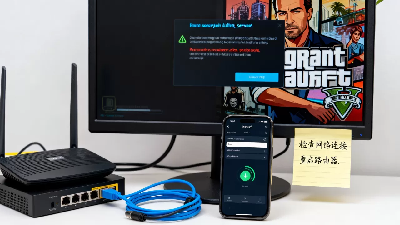 Epic打开GTA5服务器离线怎么办,无法连接是什么原因 Epic打开GTA5服务器离线怎么办,无法连接是什么原因