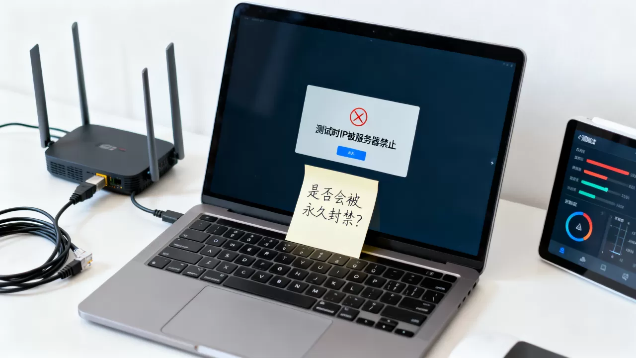 测试时IP被服务器禁止了怎么办,会不会被永久封禁? 测试时IP被服务器禁止了怎么办,会不会被永久封禁?