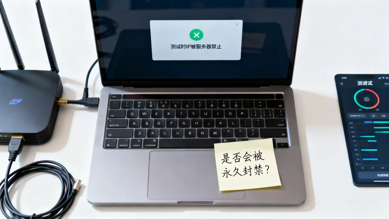 测试时IP被服务器禁止了怎么办,会不会被永久封禁? 测试时IP被服务器禁止了怎么办,会不会被永久封禁?