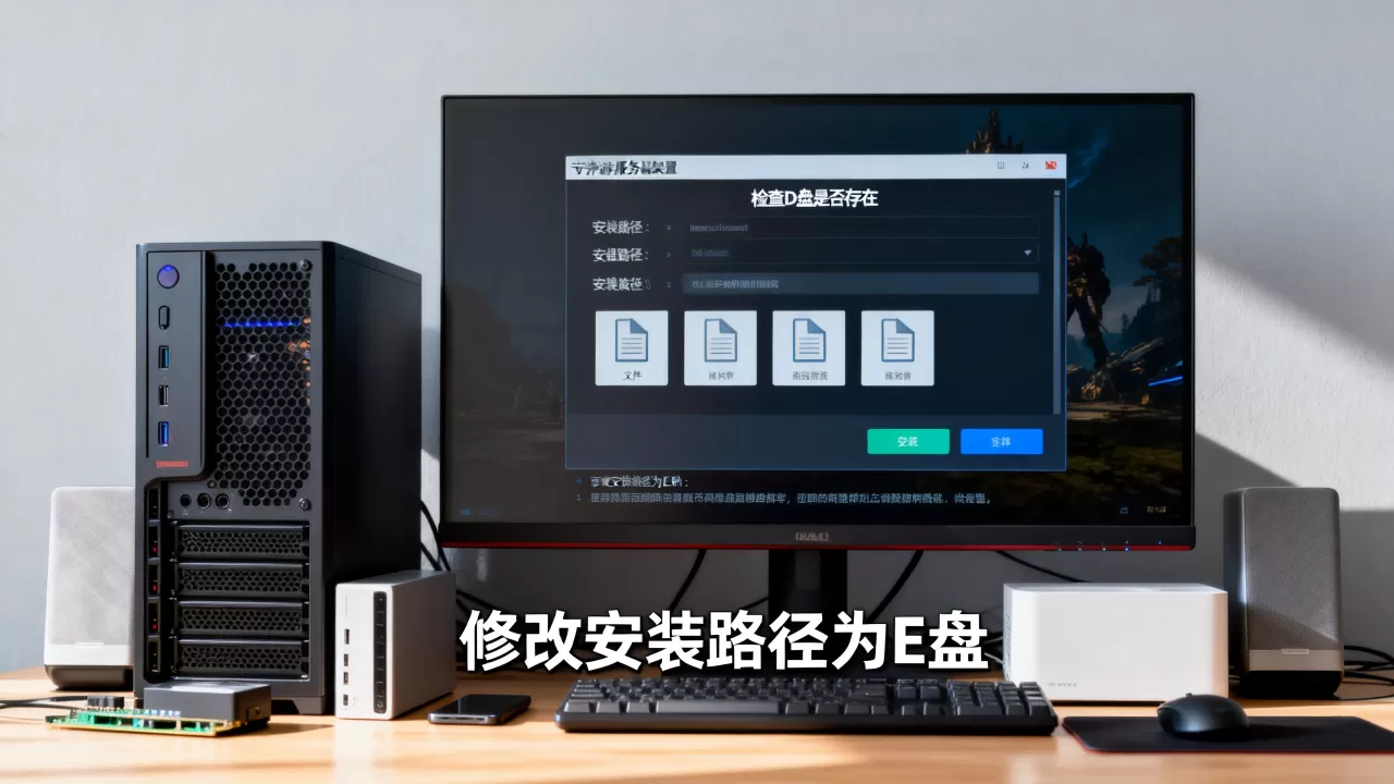 手游服务器架设没有D盘怎么办,安装路径怎么改? 手游服务器架设没有D盘怎么办,安装路径怎么改?