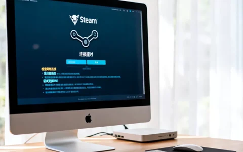 Mac上的Steam登录不上服务器是什么原因，连接超时怎么办