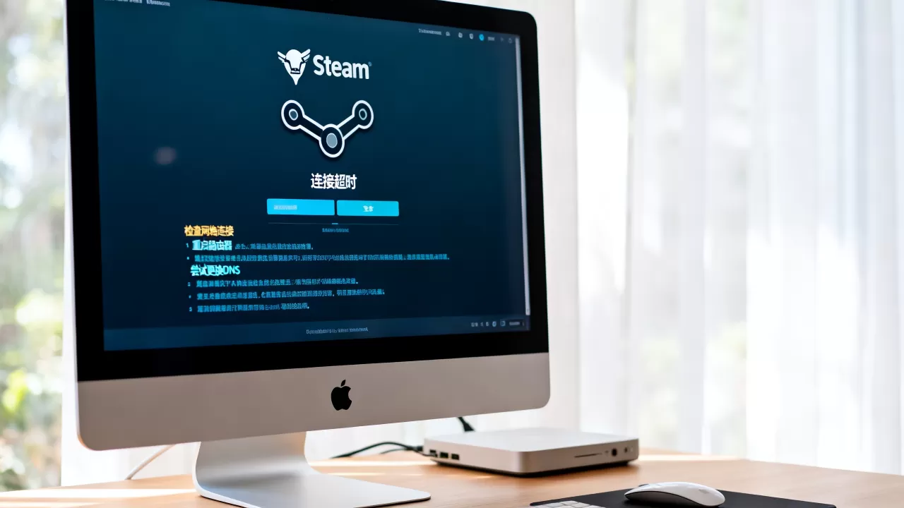 Mac上的Steam登录不上服务器是什么原因,连接超时怎么办 Mac上的Steam登录不上服务器是什么原因,连接超时怎么办