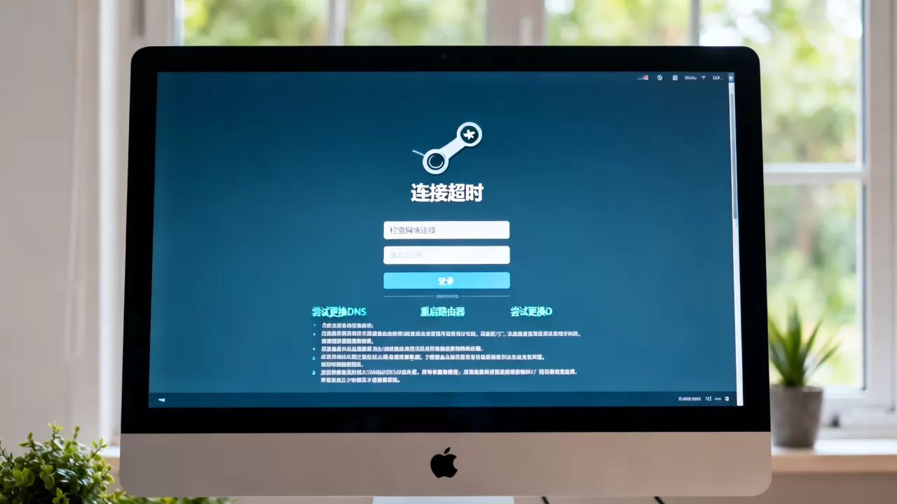 Mac上的Steam登录不上服务器是什么原因,连接超时怎么办 Mac上的Steam登录不上服务器是什么原因,连接超时怎么办