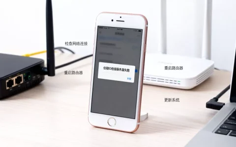 苹果6创建ID连接服务器失败怎么回事，怎么解决？