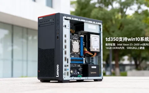 联想服务器td350能装win10吗？，装win10要什么配置？