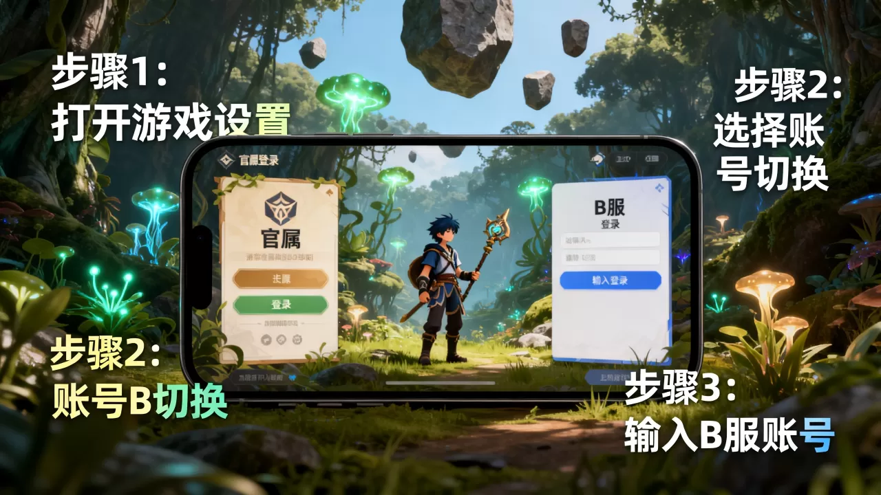 原神手机官服能换B服吗,具体操作方法是什么? 原神手机官服能换B服吗,具体操作方法是什么?